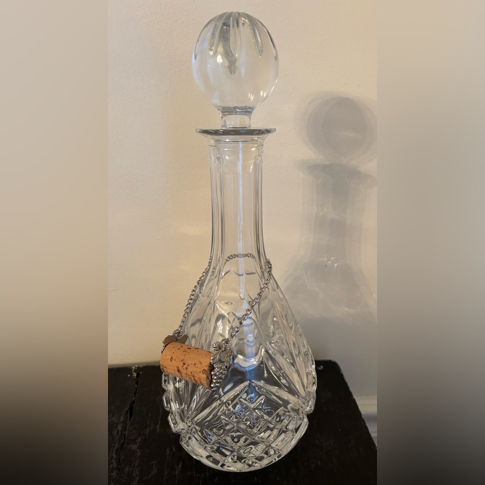 Godinger Shannon crystal wine decanter